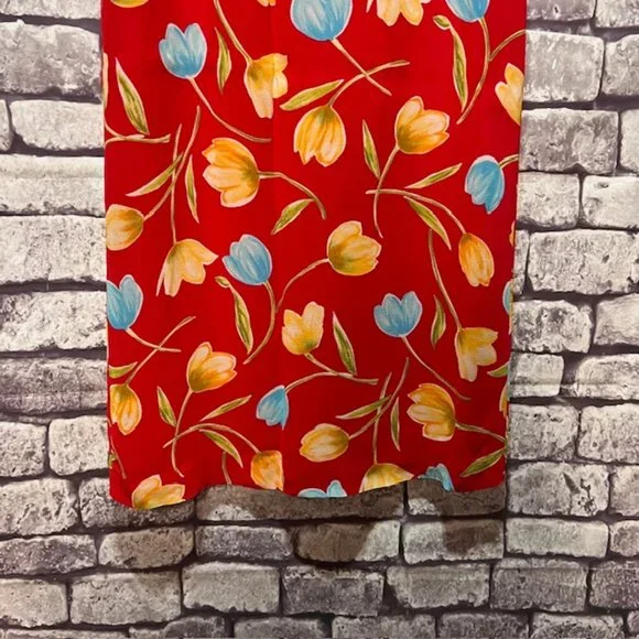 Harolds Red, Green, Blue & Yellow Skirt Size 14 - Picture 3 of 8